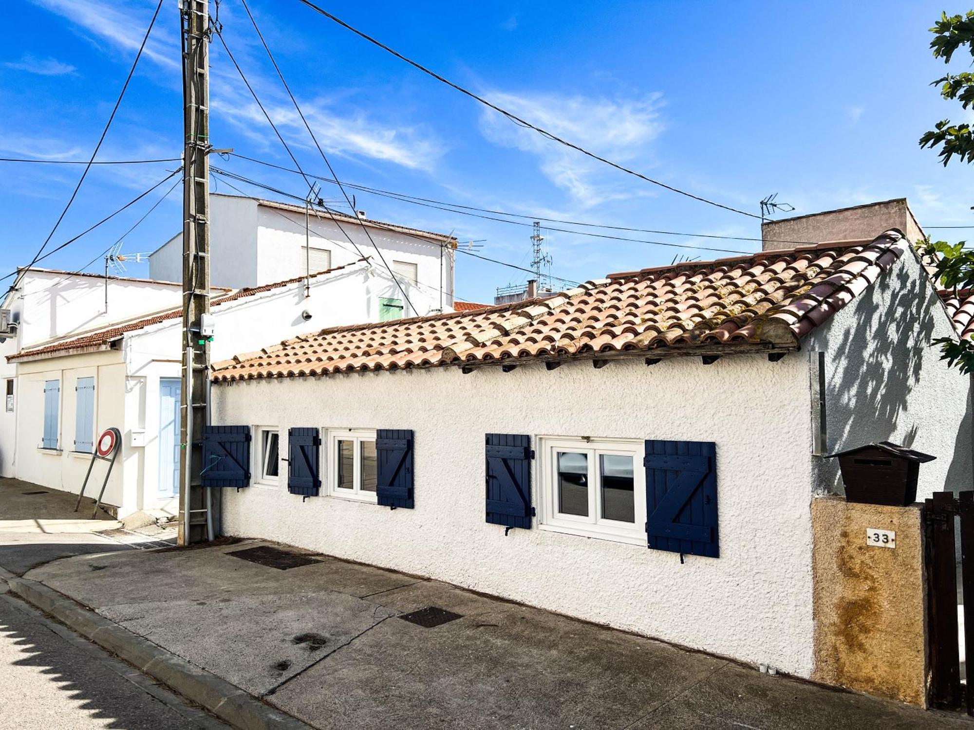 Maisonnette De Pecheur Chauffee Et Climatisee Port-la-Nouvelle Luaran gambar